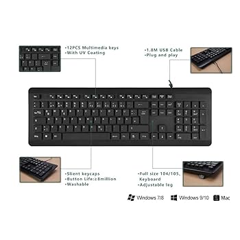 Amazon | BoxWaveキーボード HP Elite x2 1013 G3ノートブックPC
